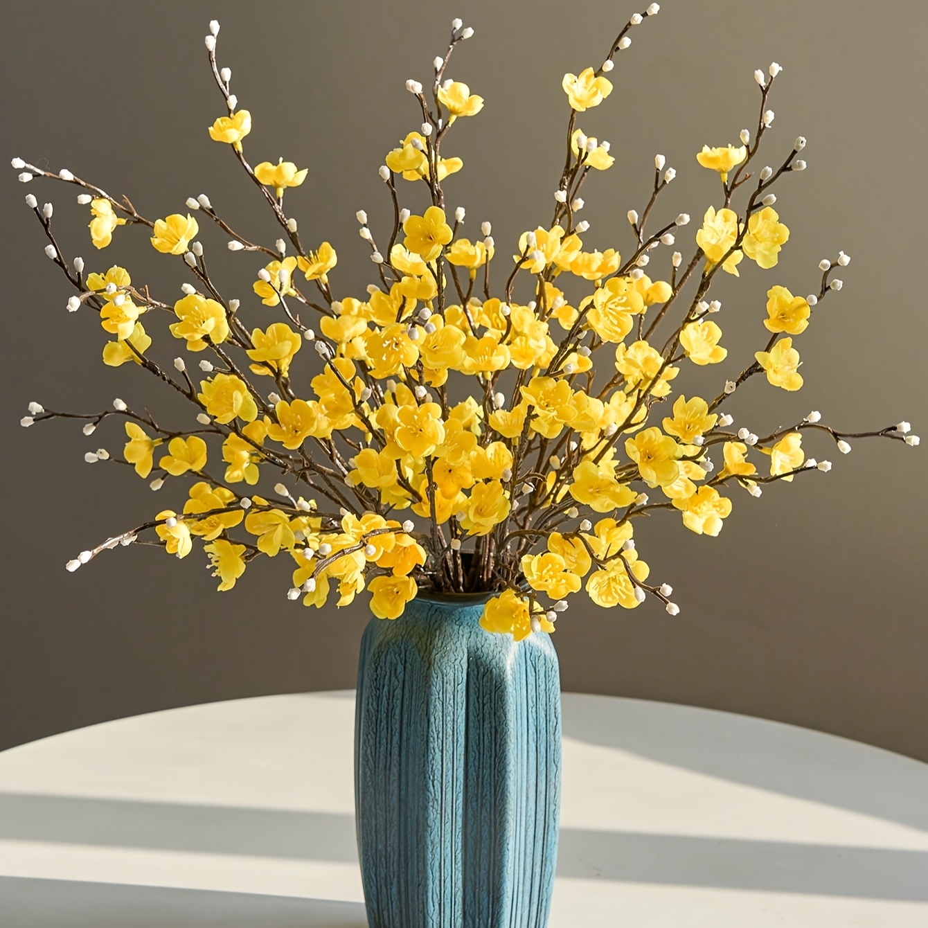 Eucalyptus Preserved - 5 personal flower yellow plum blossom
