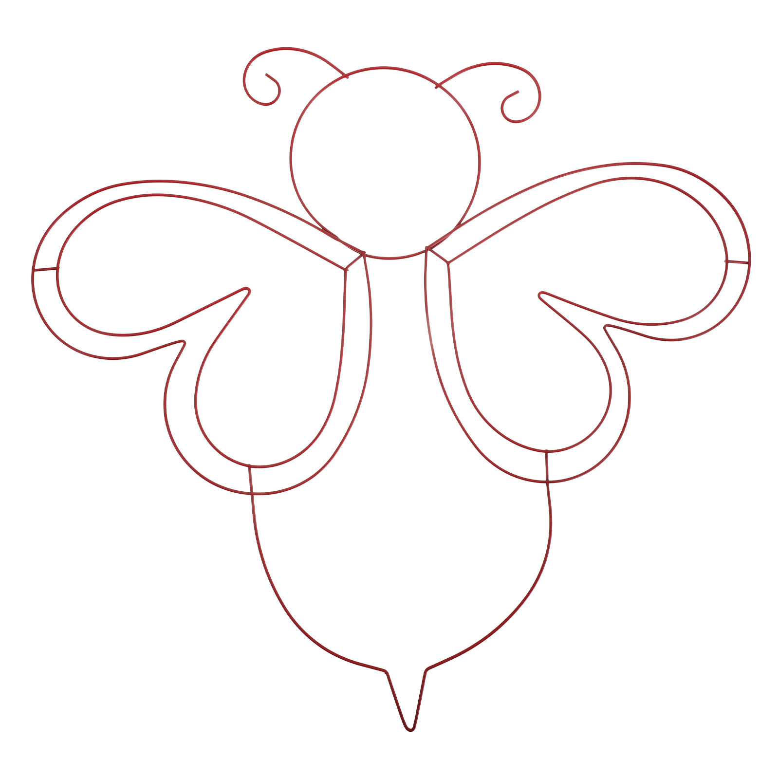 Wreath Form Wire - Bee Metal Wreath Frame Sturdy Iron