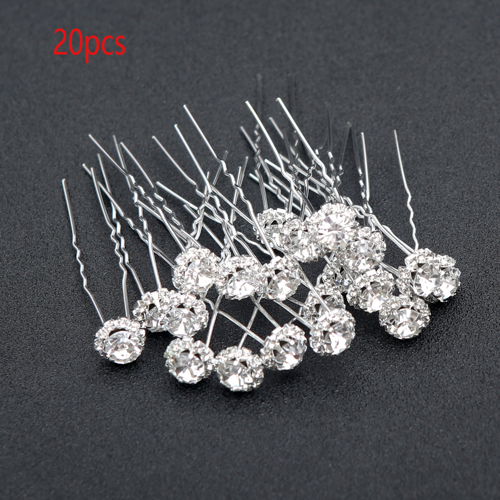 20pcs Bridal Pear U-shaped Hai - Supply Florist 评论和价格