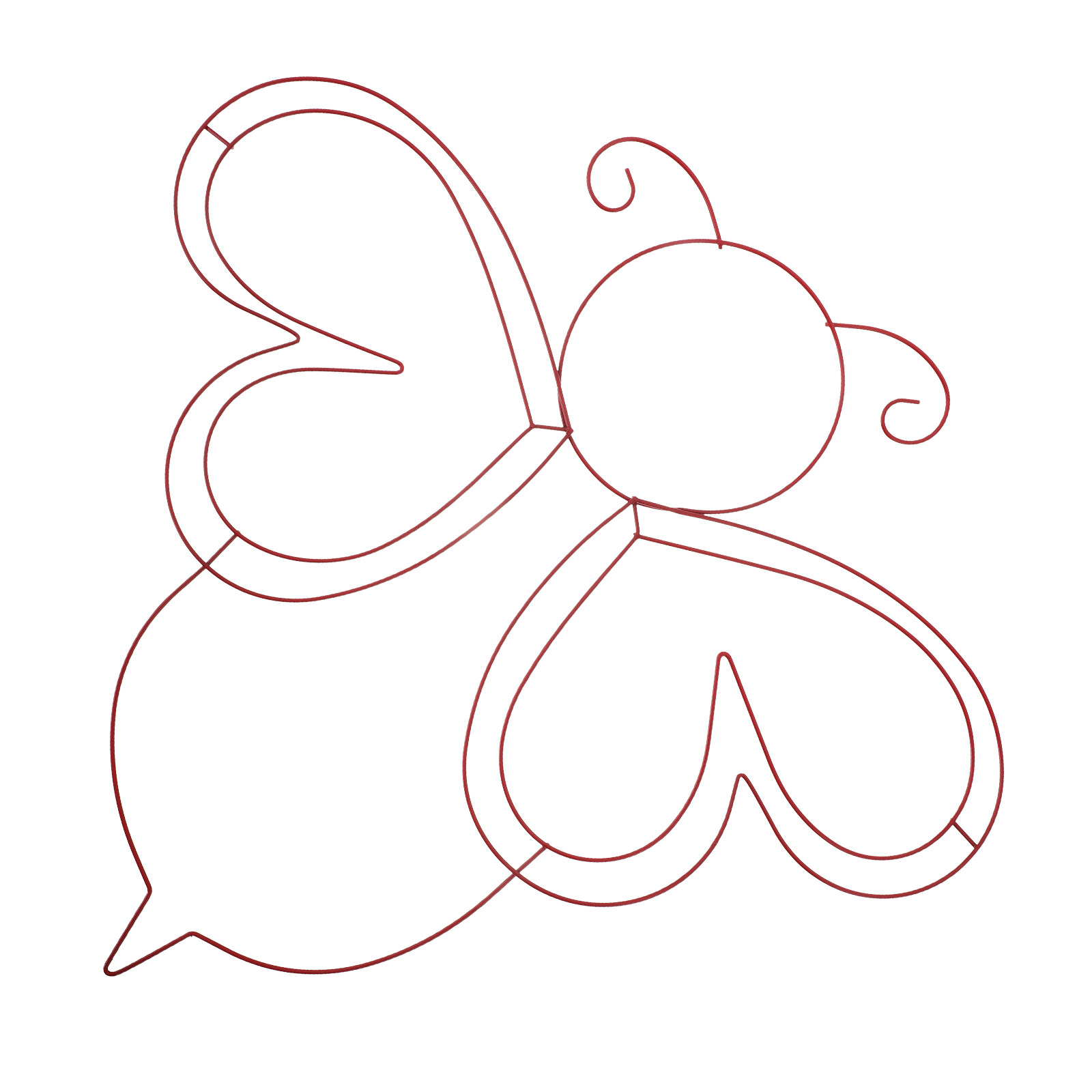 Bee Metal Wreath Frame Sturdy  - Wreath Form Wire 评论和价格