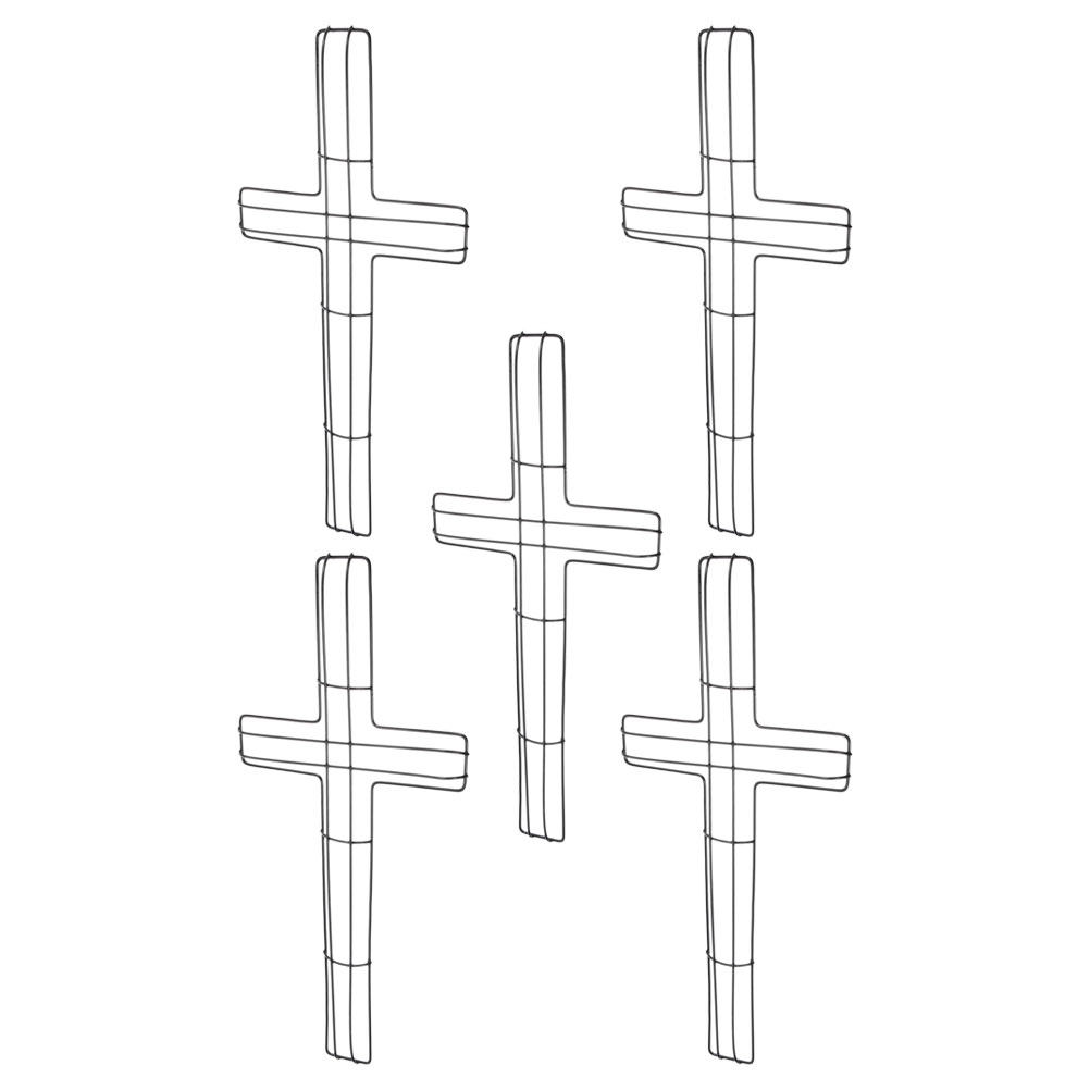 5Pcs Floral Wreath Iron Frame  - Wreath Form Wire 评论和价格