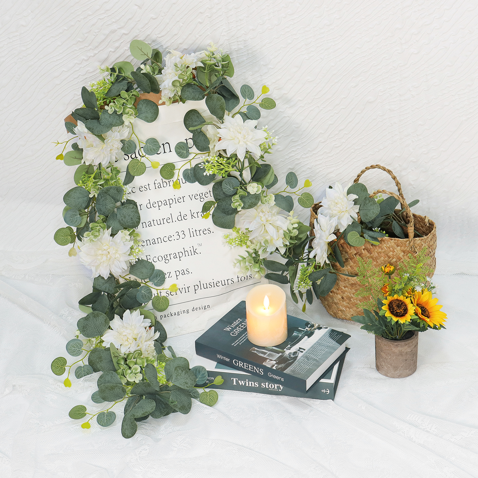 Artificial Flowers Eucalyptus  - Eucalyptus Preserved 评论和价格