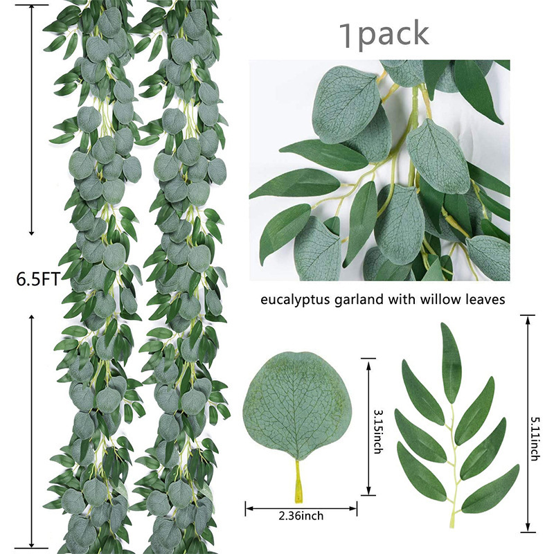 200cm Fake Eucalyptus Rattan A - Eucalyptus Preserved 评论和价格