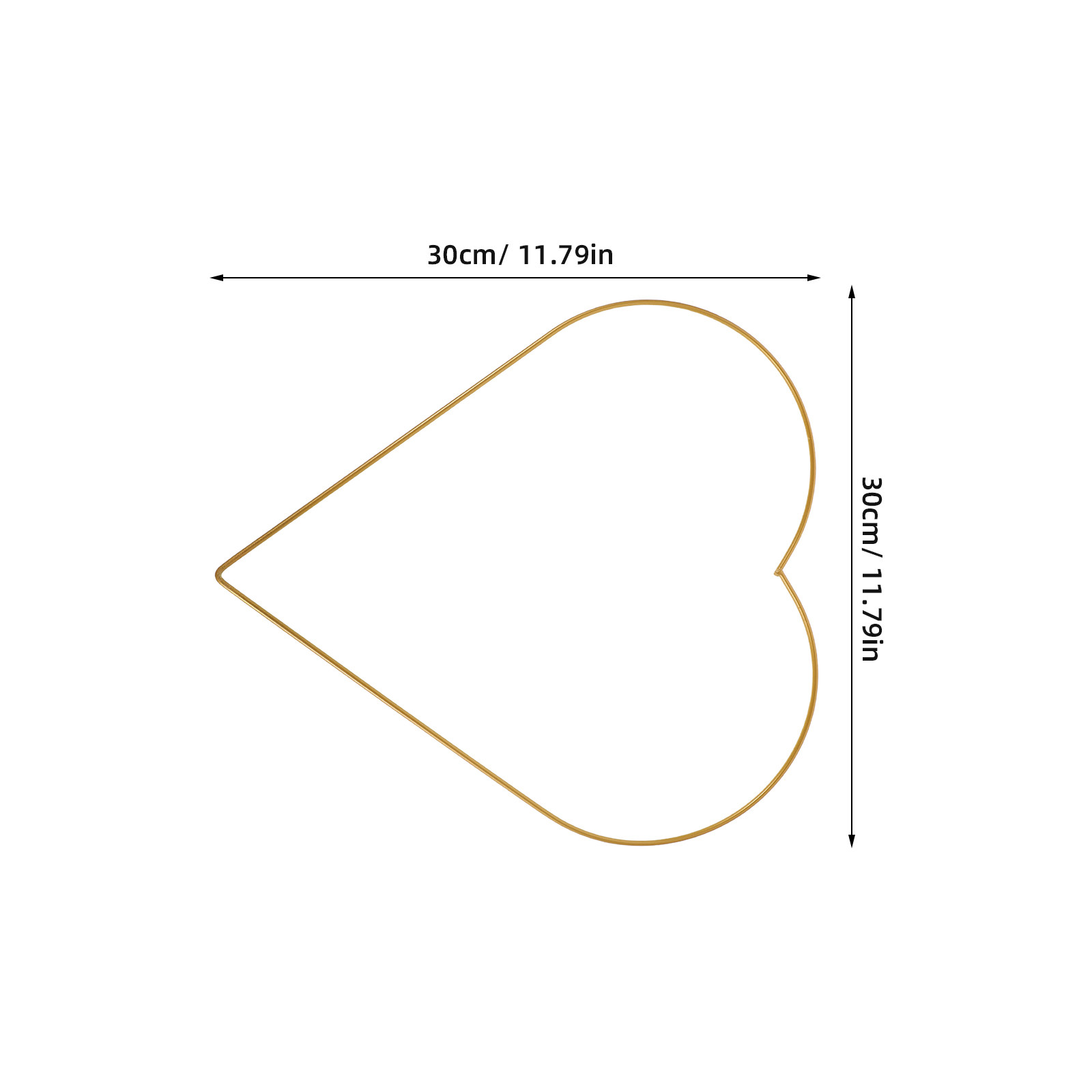 Heart Wire Metal Wreath Frame  - Wreath Form Wire 评论和价格