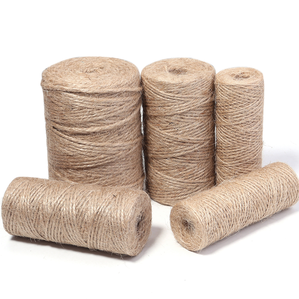 100Meters Natural Jute Cords S - Twine Jute Natural 评论和价格