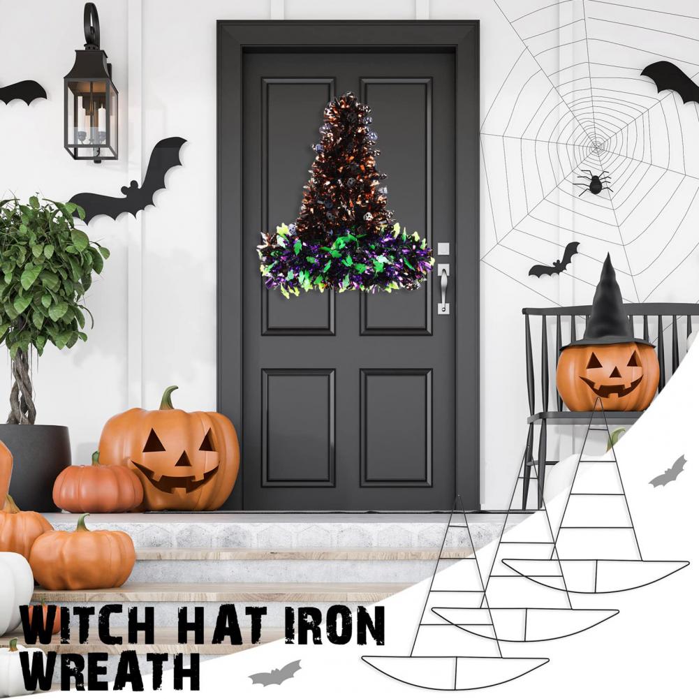 Hanging Wreath Form Halloween  - Wreath Form Wire 评论和价格