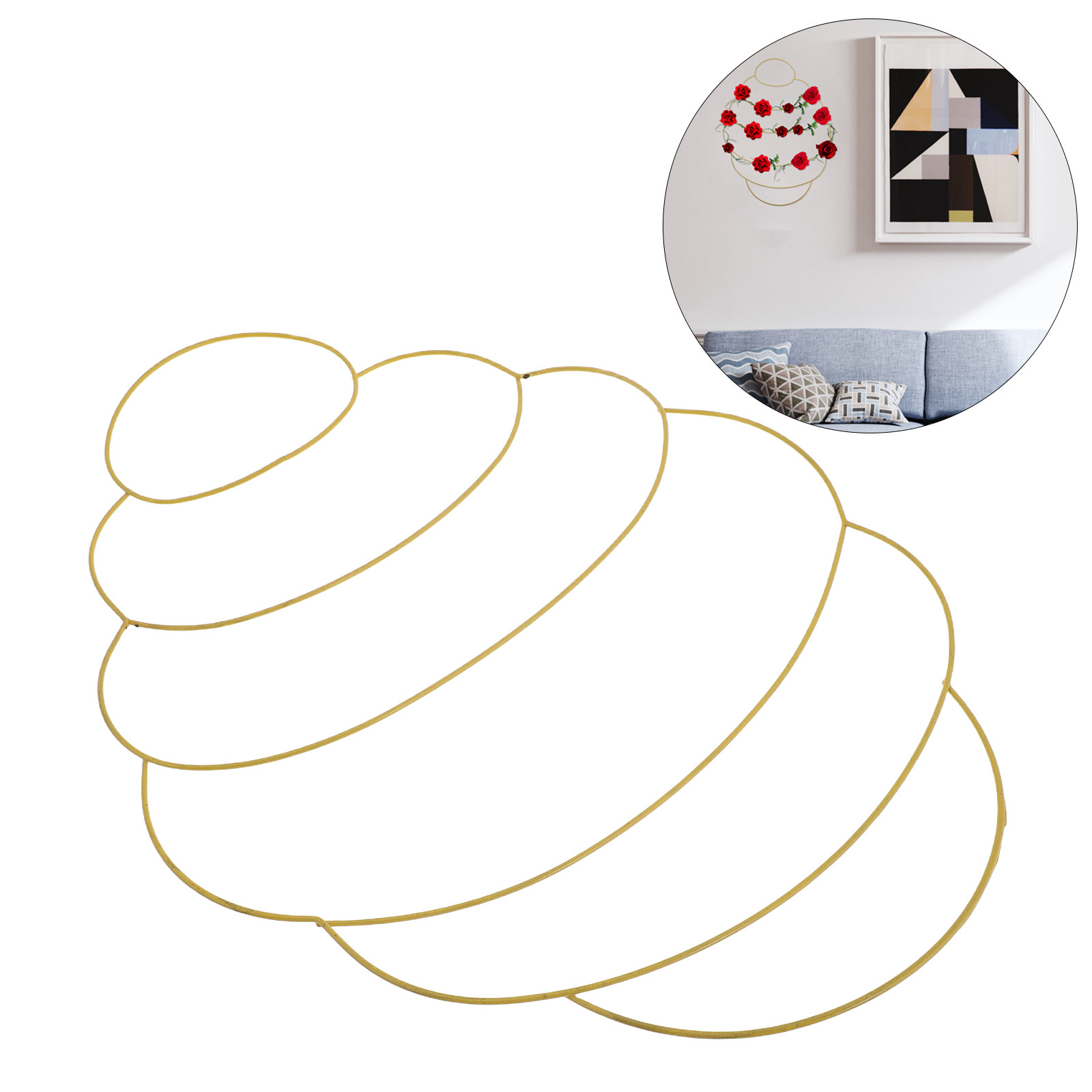 Beehive Wreath Metal Frame Wir - Wreath Form Wire 评论和价格