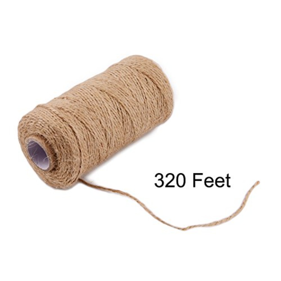 320 Feet Jute Twine and 100 Pi - Twine Jute Natural 评论和价格