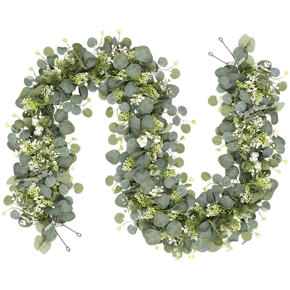Artificial Eucalyptus Garland  - Eucalyptus Preserved 评论和价格