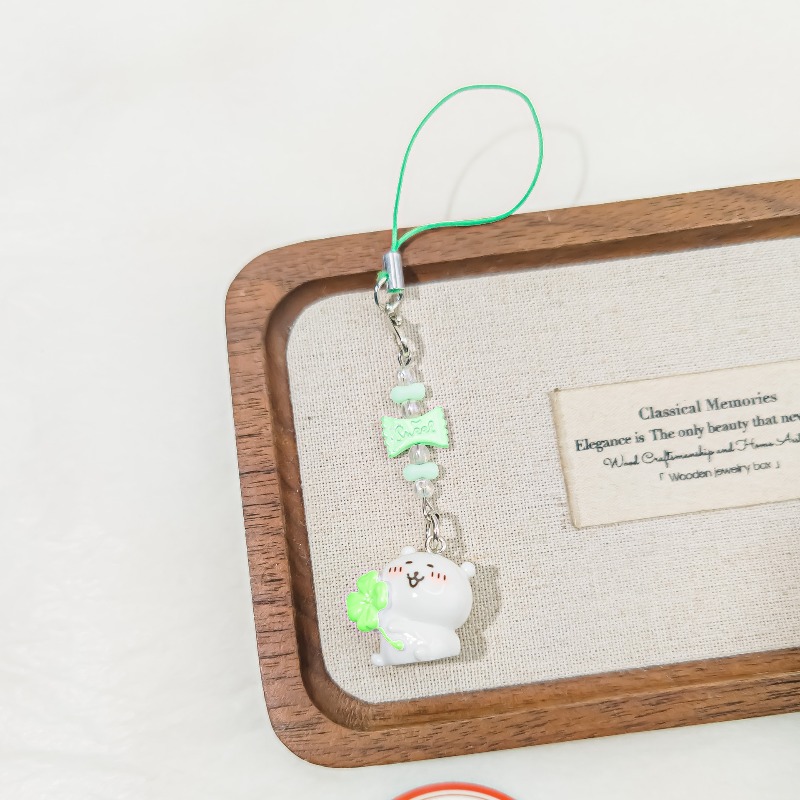 Cute Beaded Phone Strap Pink G - Supply Florist 评论和价格
