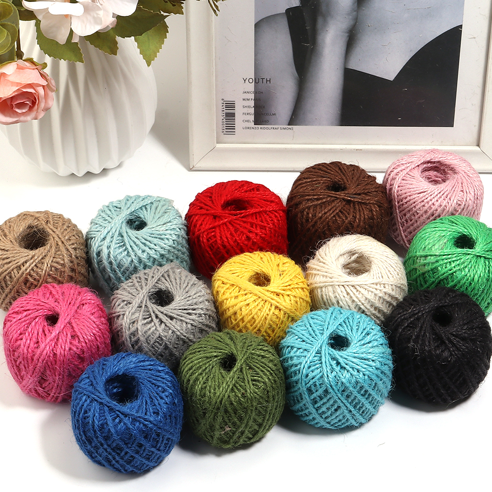 50Meter Natural Jute Ribbon Cr - Twine Jute Natural 评论和价格